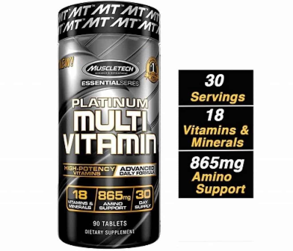 Muscletech Essential Series Platinum Multi Vitamin