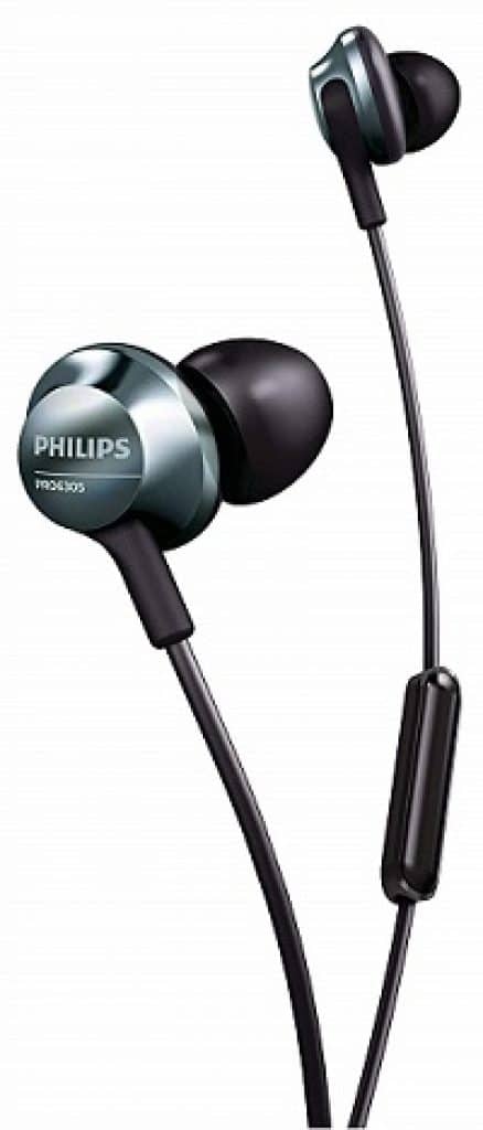 Philips Hi-Res Audio PRO6305BK in-Ear Headphones with Mic