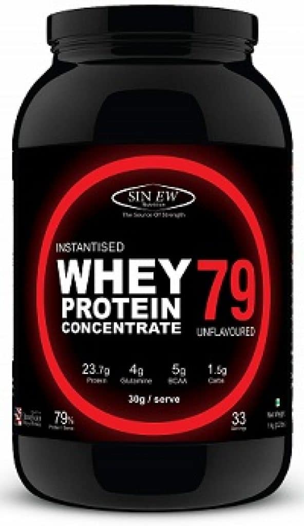 Sinew Nutrition Instantised Whey Protein Concentrate 79%