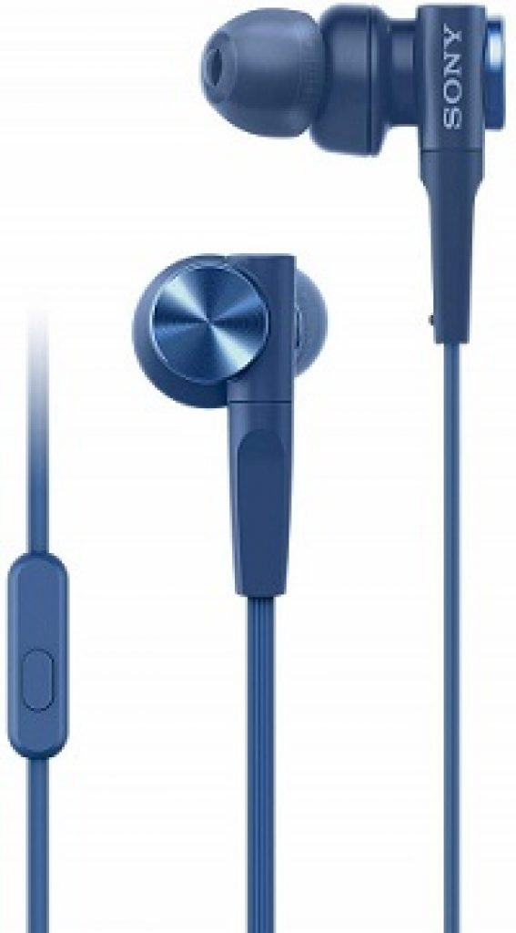 Sony MDR-XB55AP in-Ear Extra Bass Headphones with Mic