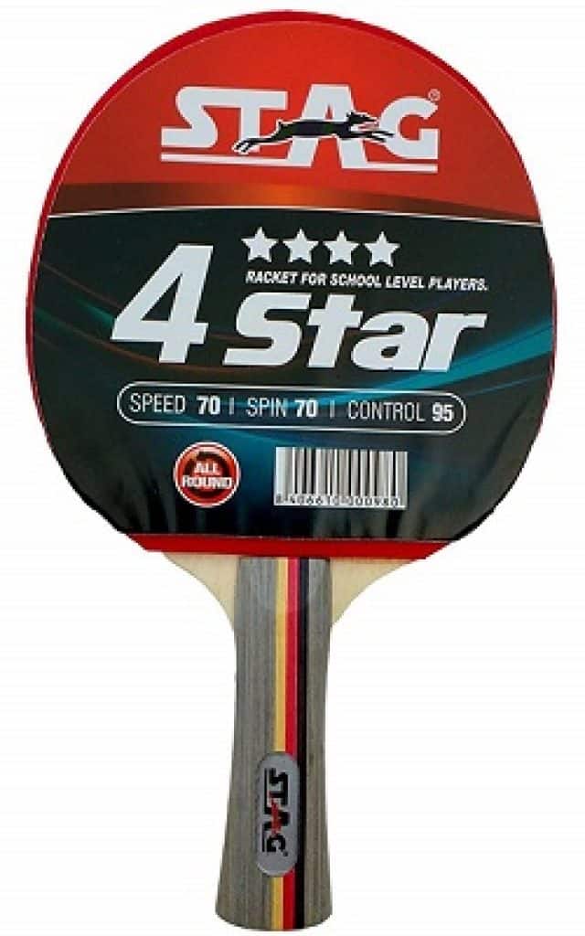 Stag 4 Star Table Tennis Racquet