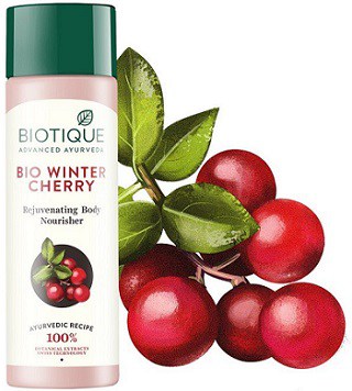 Biotique Bio Wintercherry Lightening And Rejuvenating Body Nourisher