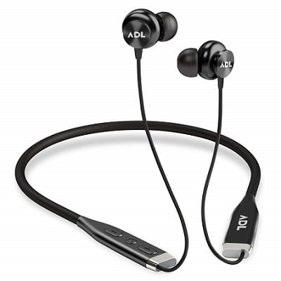ADL Footloose X5 Foldable Wireless Neckband with Mic