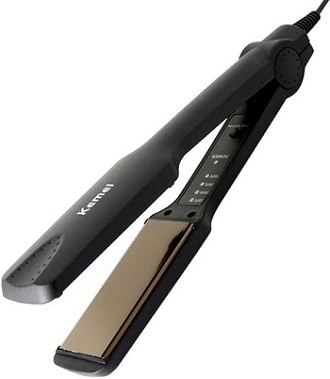 Kemei KM-329 Professional Hair Straightener Styler for Unisex