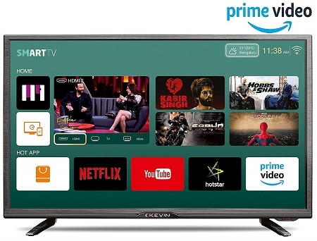 Kevin 80 cm (32 Inches) HD Ready LED Smart TV K32CV338H