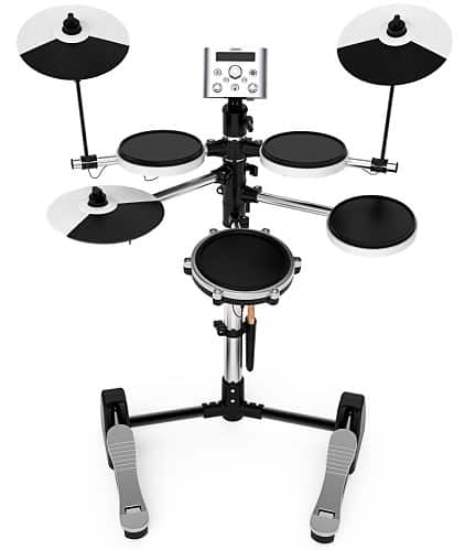 LC Prime Electronic Drum Set, Build-in Metronome USB Port for Training