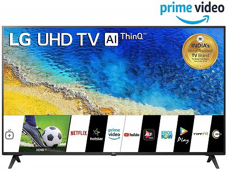 LG 139 cm (55 inches) 4K UHD Smart LED TV