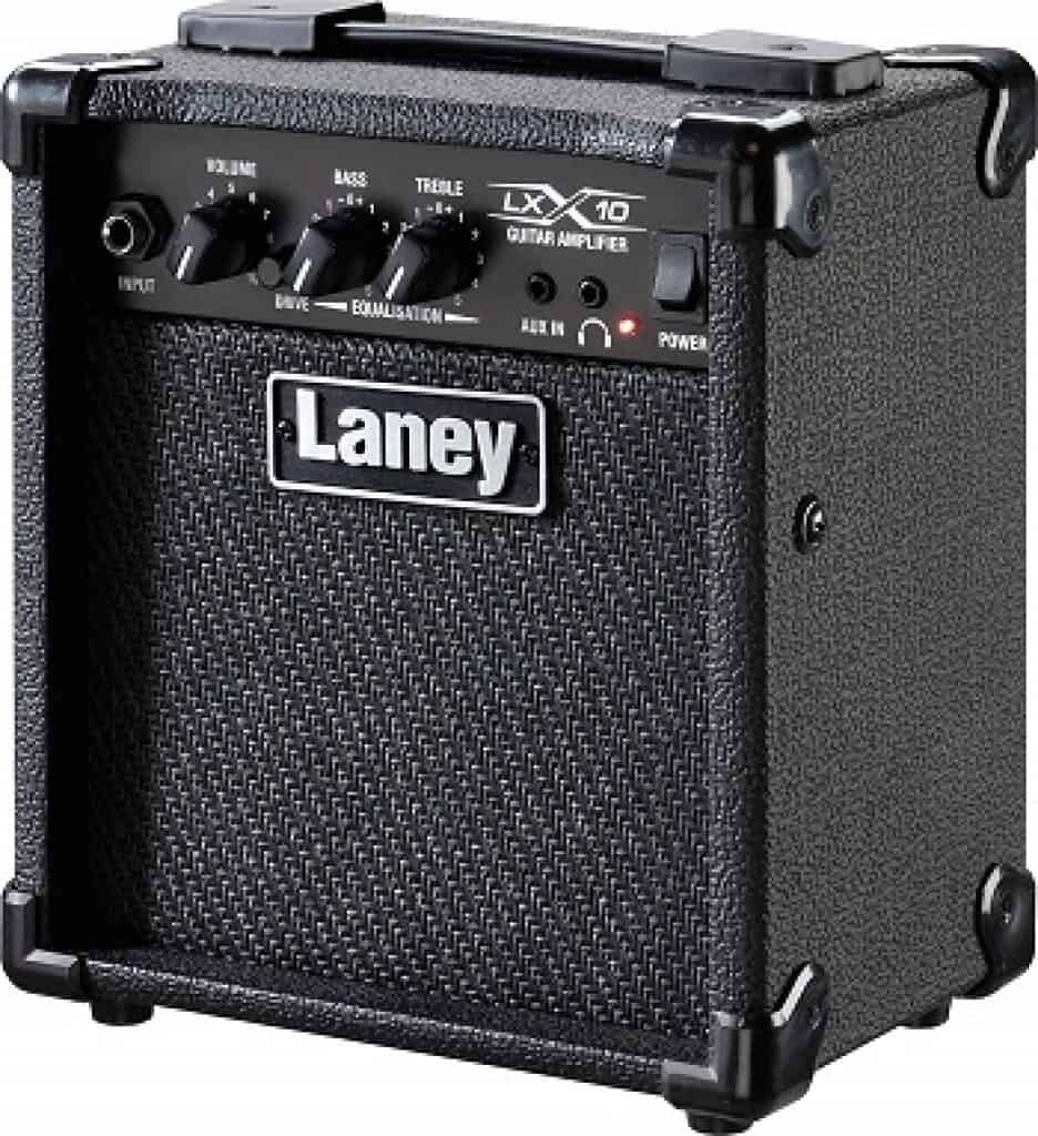 Laney LX10 10W Guitar Amplifier with Clean Overdrive Channels