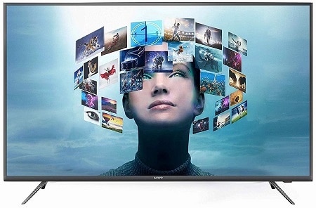 Sanyo 138.8 cm (55 Inches) 4K UHD IPS LED Smart Certified Android TV