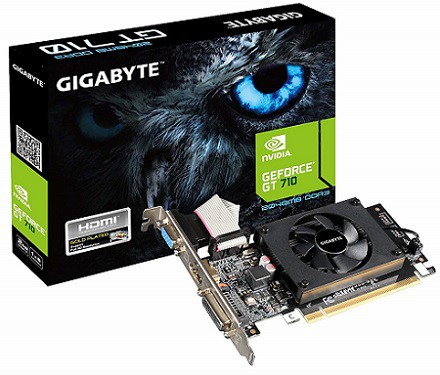Gigabyte GeForce GT 710 2GB DDR3 Memory Graphics Card
