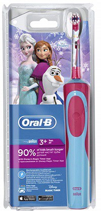 Oral-B Kids Electric Rechargeable Toothbrush Featuring Frozen Characters