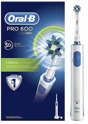 Oral B Pro 600 Cross Action Electric Rechargeable Toothbrush