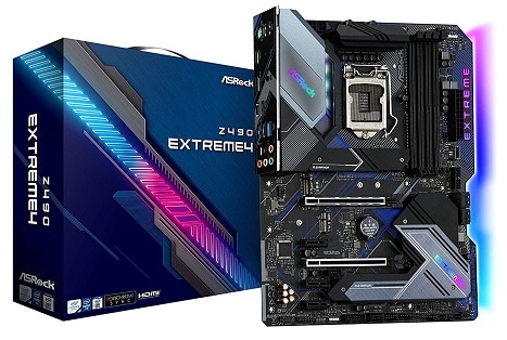 ASRock Z490 Extreme4 Supports 10 th Gen and Future Generation Intel Core TM Processors