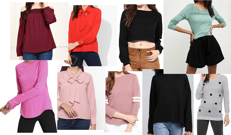Best Full Sleeve Tops For Women in India