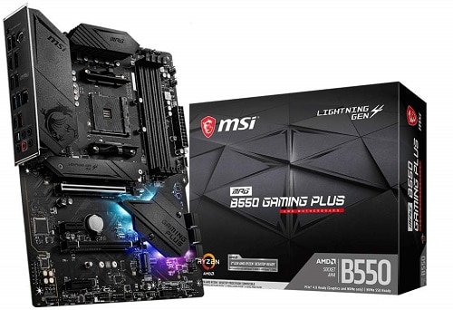 MSI MPG B550 Gaming Plus AMD AM4 DDR4