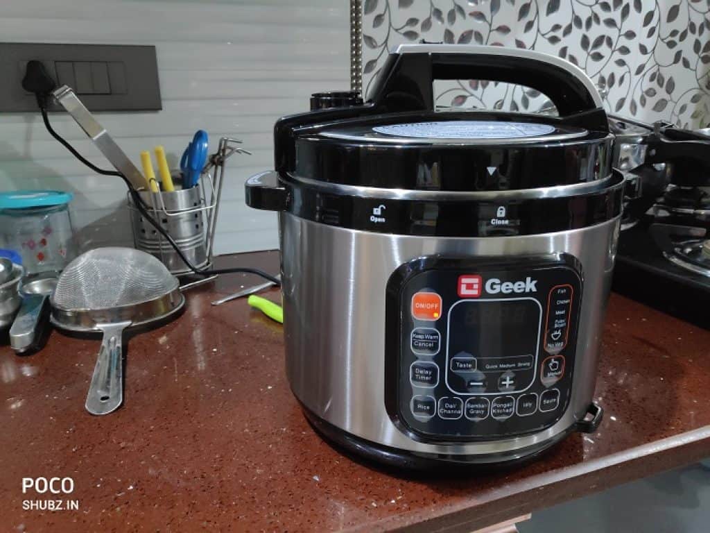 Geek Robocook Automatic 8 Litre Electric Pressure Cooker