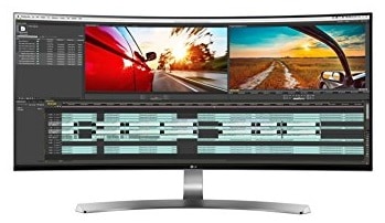 LG 34 inch Curved 21 by 9 Ultrawide Monitor