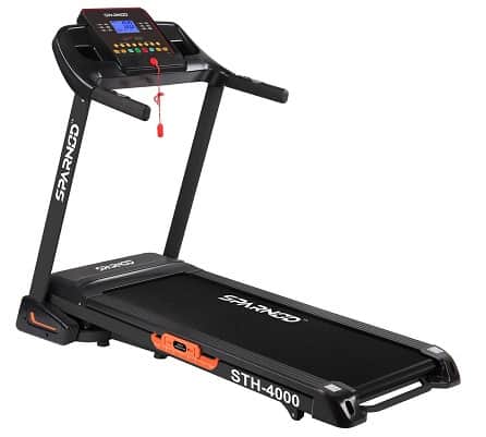 Sparnod Fitness STH-4000 (4.5 HP Peak) Automatic Treadmill Review