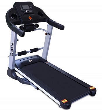 Durafit Athletic Multifunction 2 HP(4 HP Peak) DC Motorized Treadmill with Auto Incline