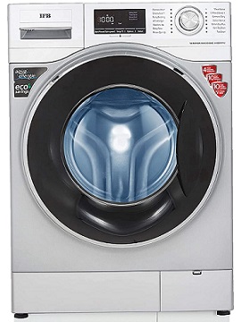 इफ्ब् 8 कग 5 स्टार फुल्ली-आटोमेटिक फ्रंट लोडिंग वाशिंग मशीन (सीनेटर वक्सस, सिल्वर)