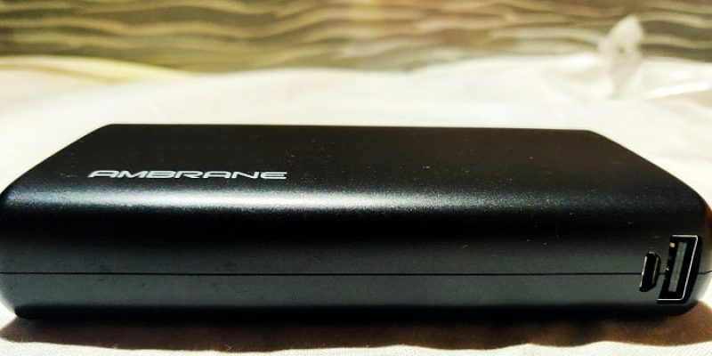 Ambrane Capsule Powerbank Review
